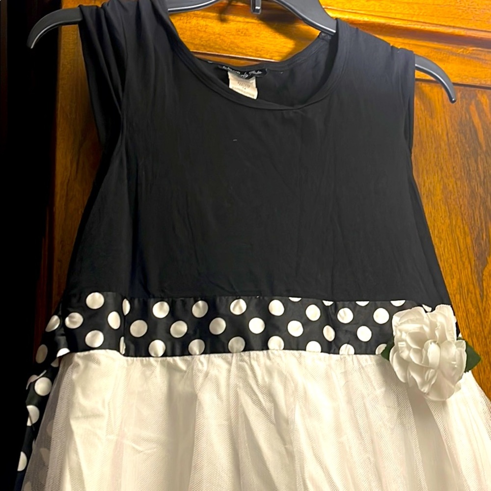 Girls Black Dress
